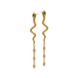 PRE-ORDER Serpent Cascade Earrings