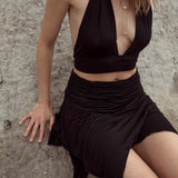 Bamboo Skirt Short Venus Black