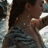 Asymmetric Earrings Nila Gold