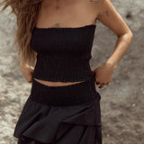 Cotton Skirt Vesta