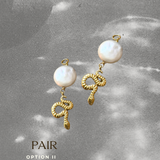 Jaya Snake Pendant Gold