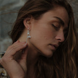 Asymmetric Earrings Nila Silver