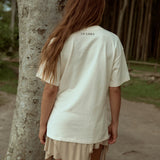 Cotton T-Shirt Idun Cream