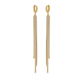 Golden Cascade Earrings