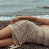 Bamboo Skirt Short Venus Beige