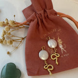 Jaya Snake Pendant Gold
