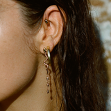 Serpent Cascade Earrings