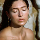 Ouroboros Hoop Earrings