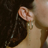 Ouroboros Hoop Earrings