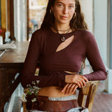 Cut-Out-Longsleeve Noreina