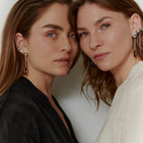 Smoky Quartz Earrings Sul Gold