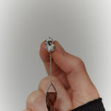 Smoky Quartz Earrings Sul Silver