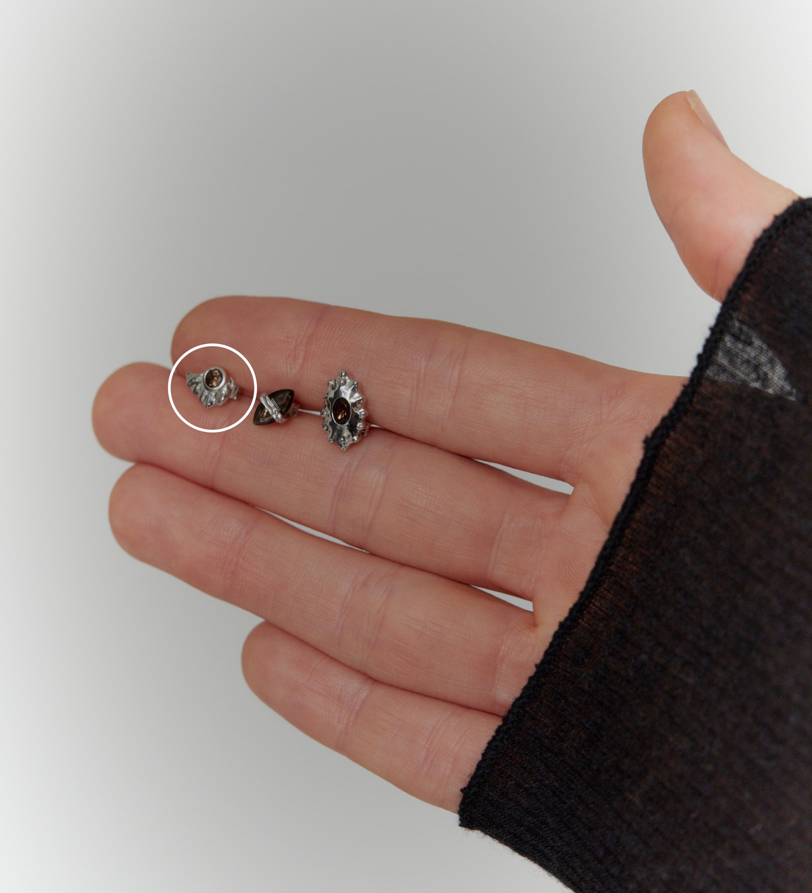 Smoky Quartz 3 Pack Xana Silver