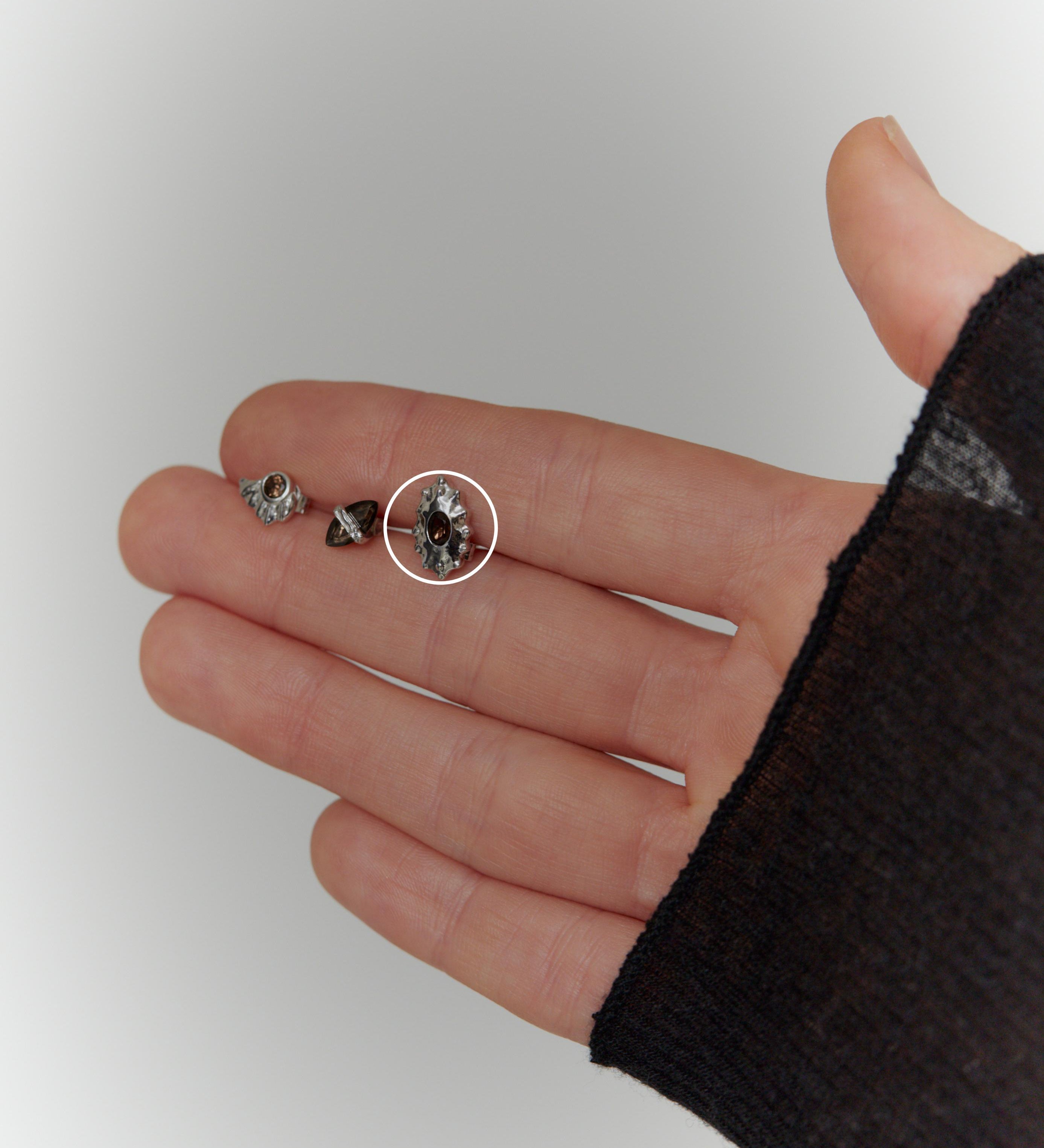 Smoky Quartz 3 Pack Xana Silver