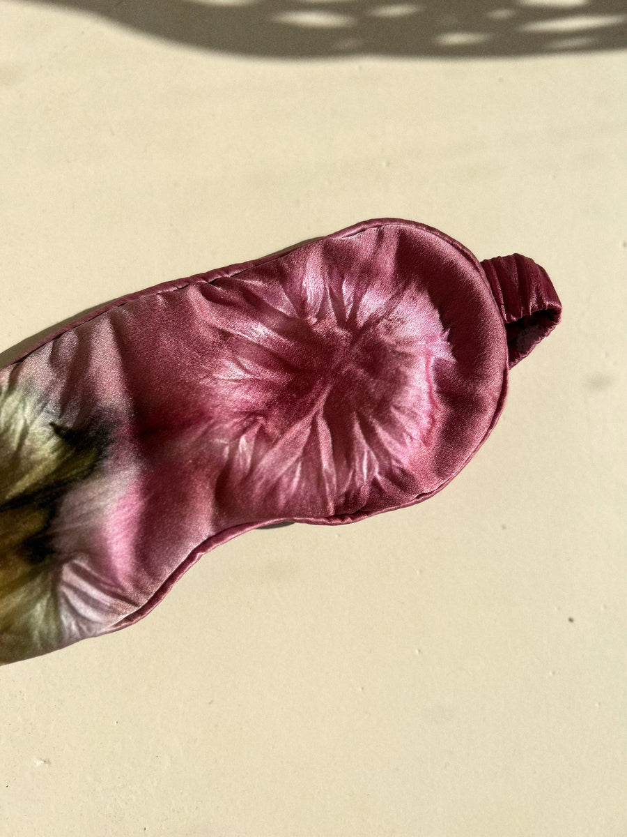 Hand-Dyed Silk Eyemask Tailtu