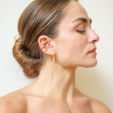 Golden Cascade Earrings