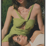 Green Cotton Top Suada