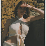 Cream Cotton Top Suada