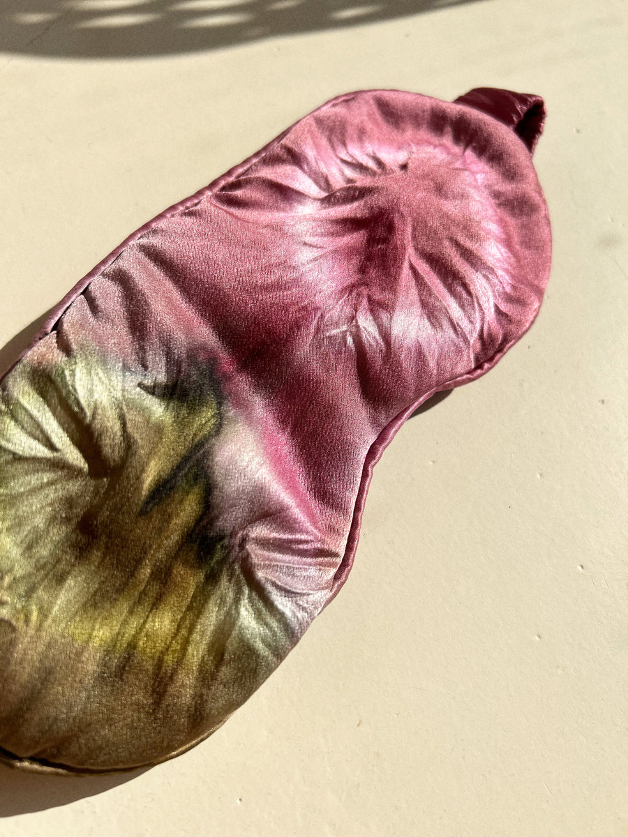 Hand-Dyed Silk Eyemask Tailtu